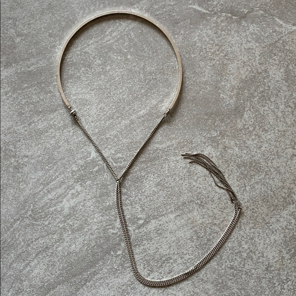 Jenny Bird Skye Lariat Silver